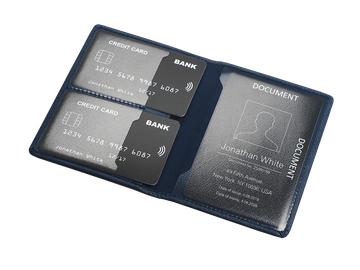 Porte documents RFID
